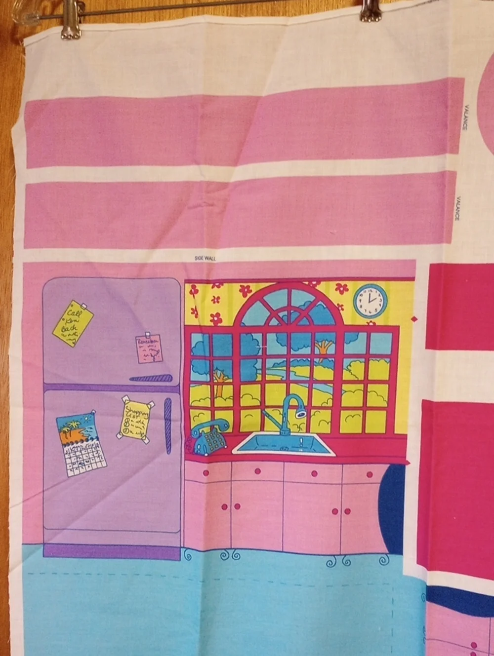 Barbie fabric sets go
